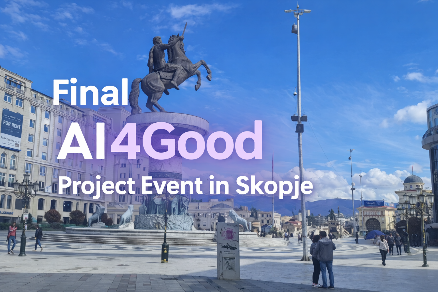Final AI4Good Project Event in Skopje